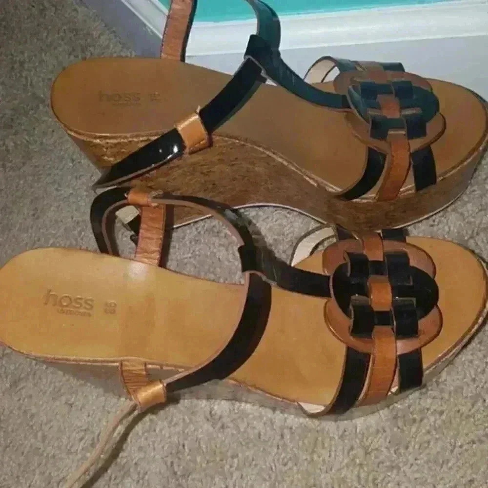 Hoss intropia wedge shoes